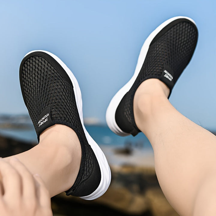 Noah™ | Breathable Mesh Slip-On Sneakers