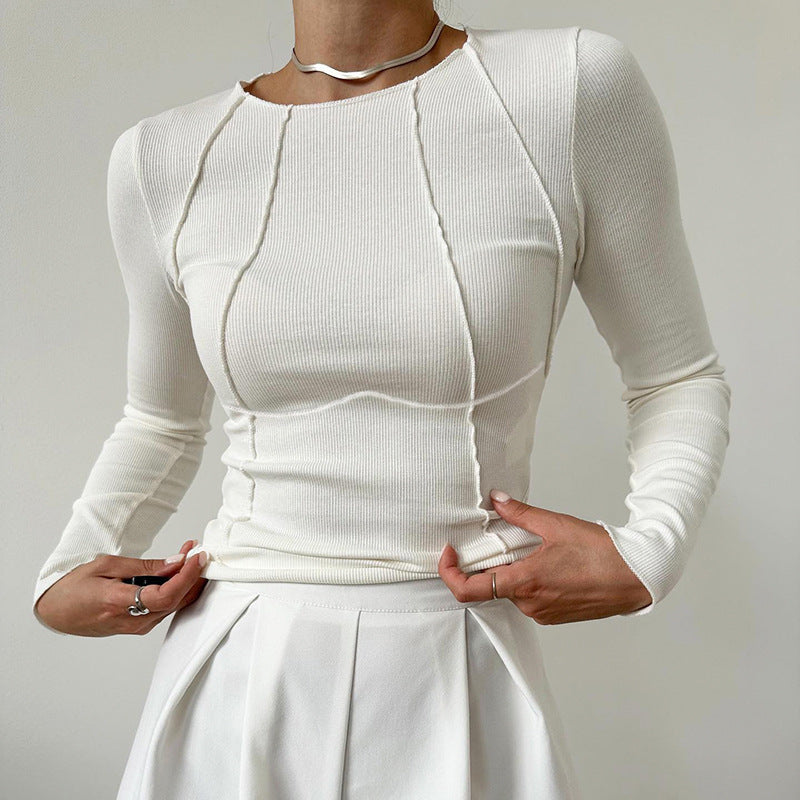 Milu™ | Basic Pipe Long Sleeve Top