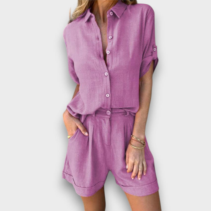 Olivia | Airy linen set