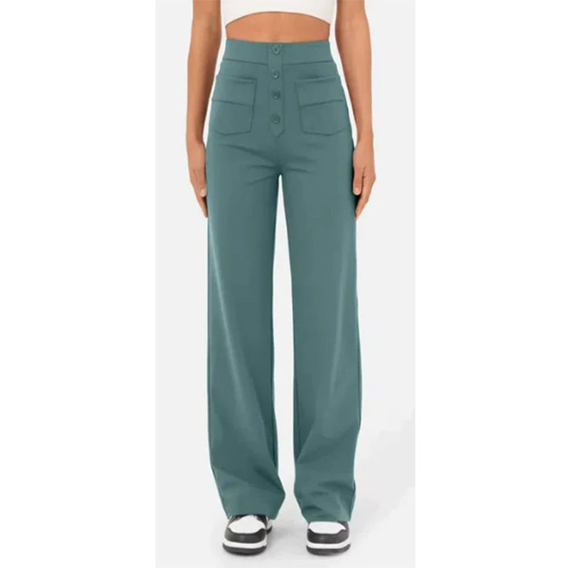 Lea™ | High-Waisted Elastische Casual Pants