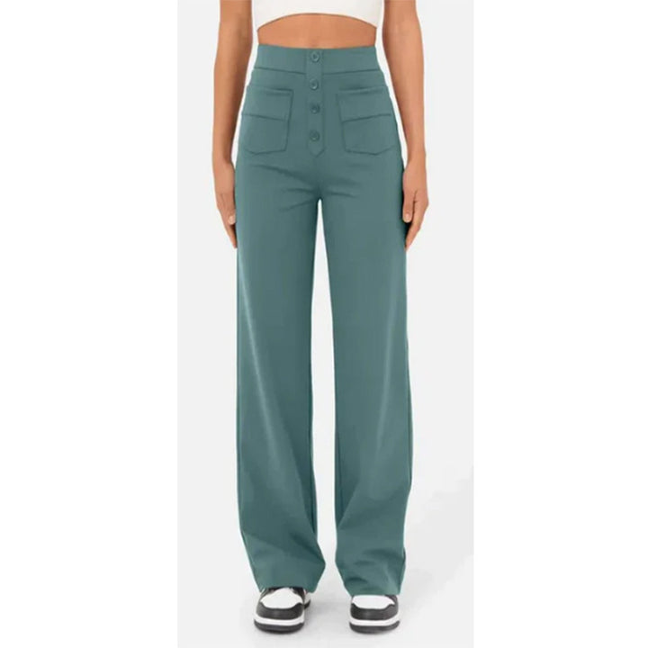 Lea™ | High-Waisted Elastische Casual Pants