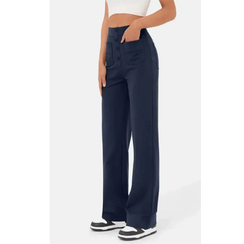 Lea™ | High-Waisted Elastische Casual Pants