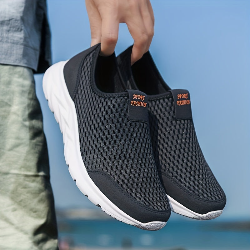 Noah™ | Breathable Mesh Slip-On Sneakers