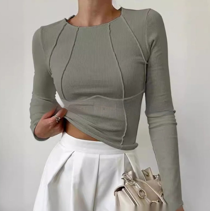 Milu™ | Basic Pipe Long Sleeve Top