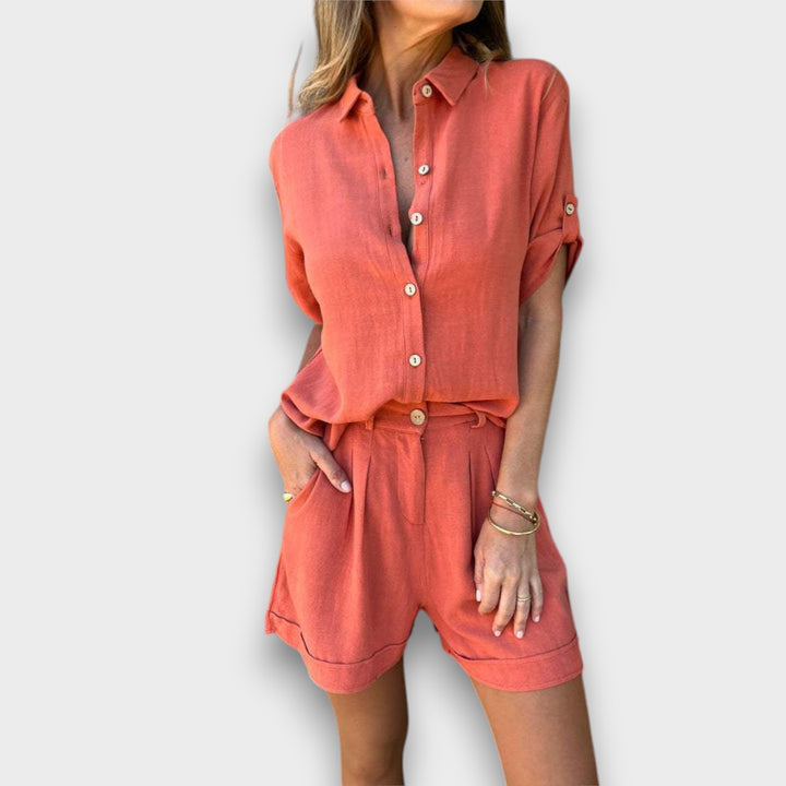 Olivia | Airy linen set