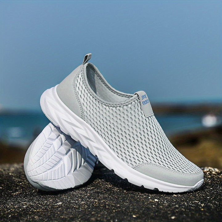 Noah™ | Breathable Mesh Slip-On Sneakers