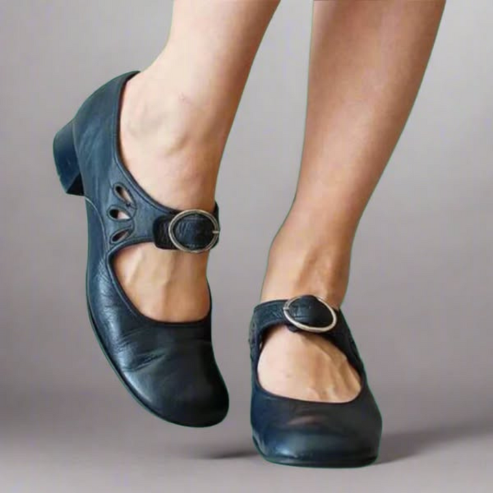 Stella™ | Orthopaedic leather sandals with comfortable wedge sole