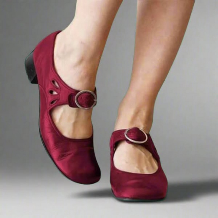 Stella™ | Orthopaedic leather sandals with comfortable wedge sole