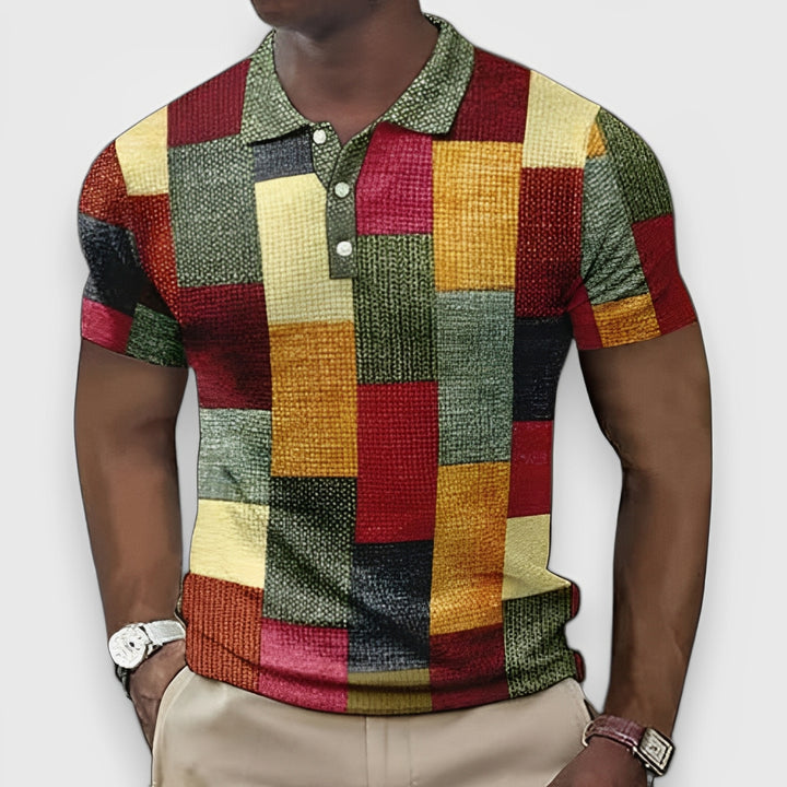 Gabriel™ | Multi Color Polo In Modern Style