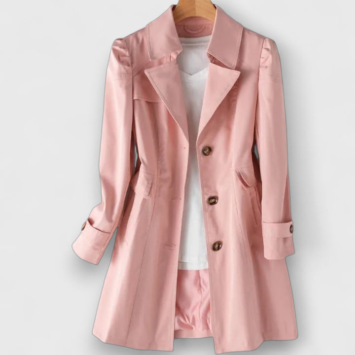 Maya™ | Light Luxury in a Timeless Trench Coat