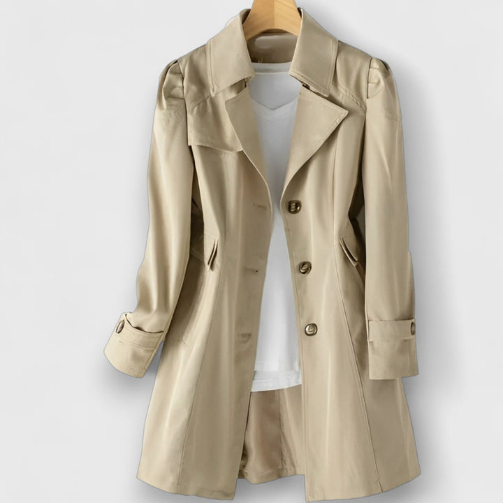 Maya™ | Light Luxury in a Timeless Trench Coat