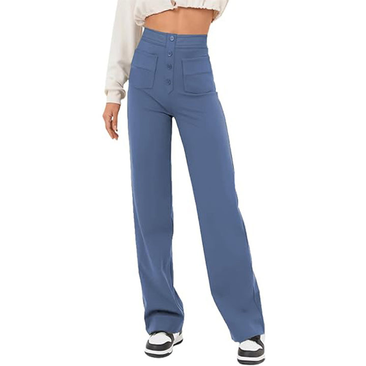 Lea™ | High-Waisted Elastische Casual Pants