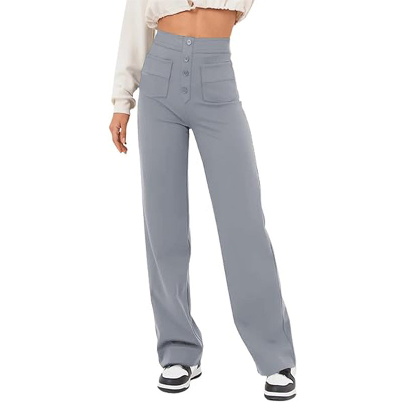 Lea™ | High-Waisted Elastische Casual Pants