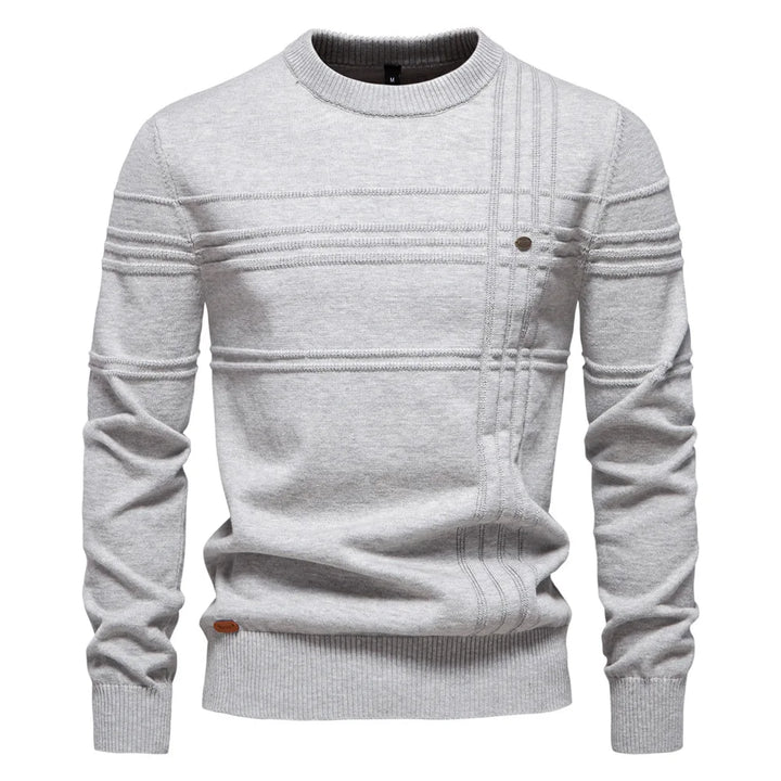 Jorrit™ | Herresweater med ternet design