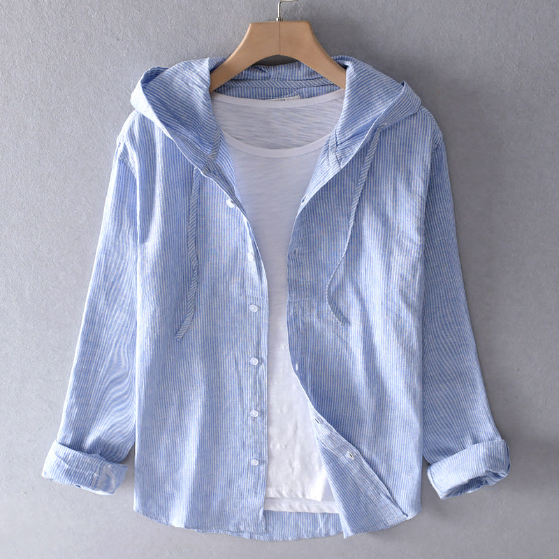 Johanna™| Lightweight hooded blouse