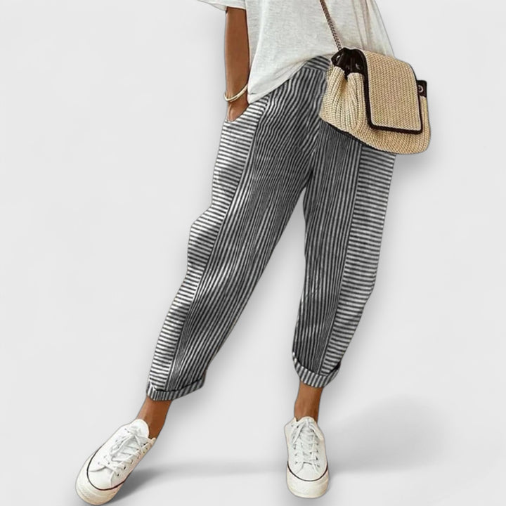 Amalia™ | Striped summer pants