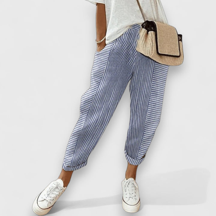 Amalia™ | Striped summer pants
