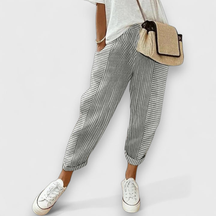 Amalia™ | Striped summer pants