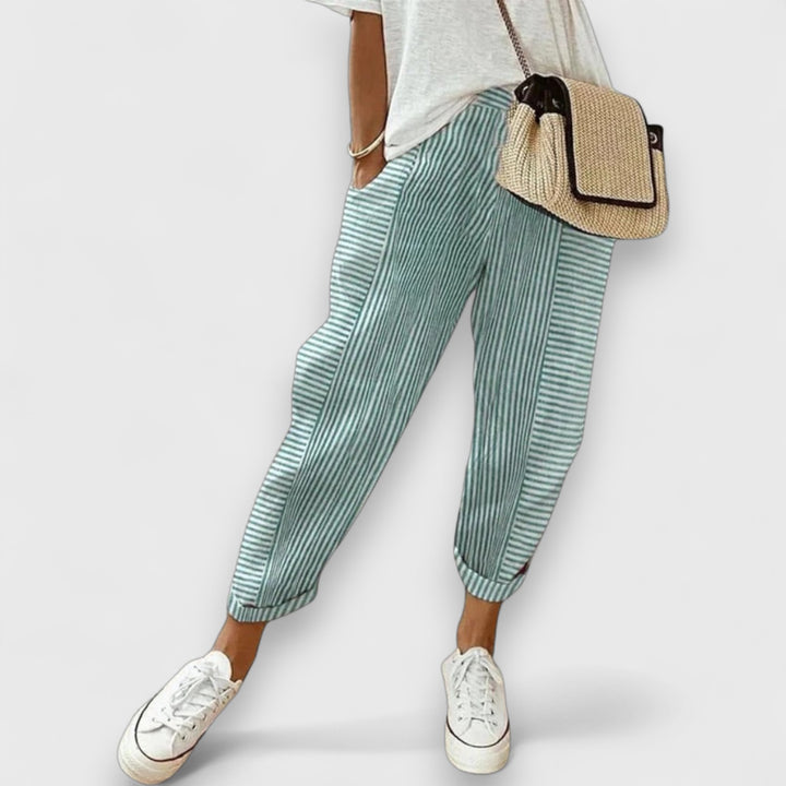 Amalia™ | Striped summer pants