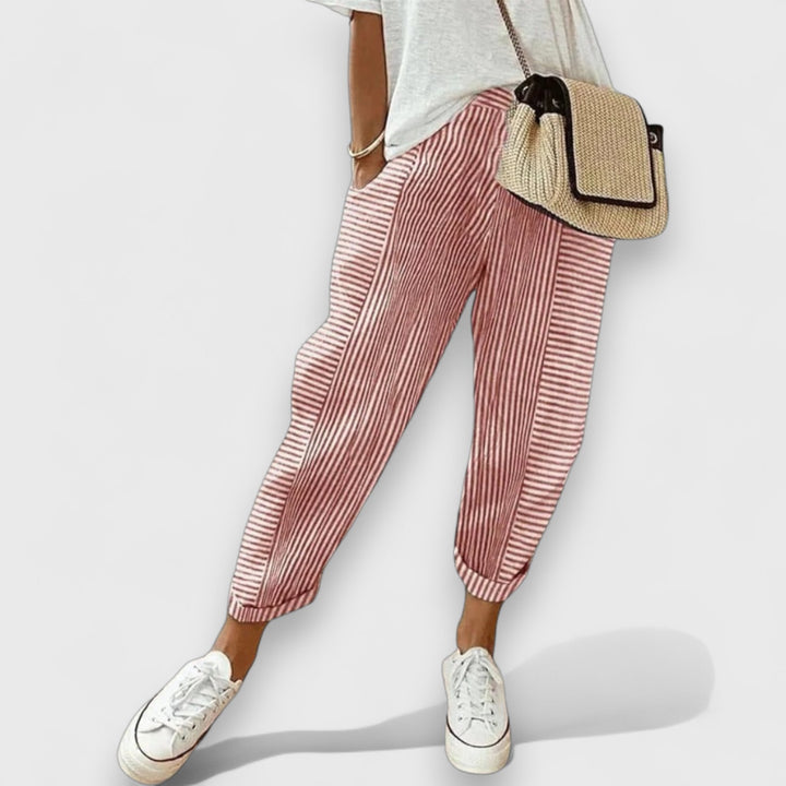 Amalia™ | Striped summer pants