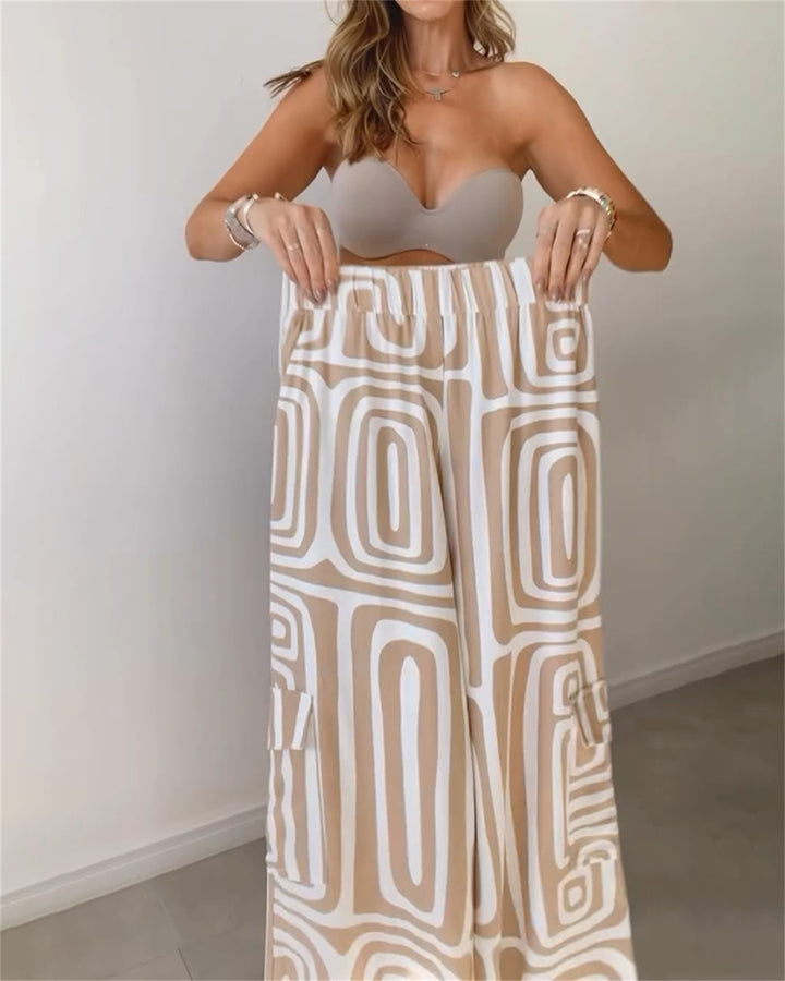 Eliana™ | Chic Geometric Two-Piece Set