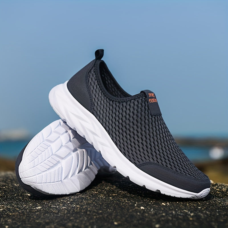 Noah™ | Breathable Mesh Slip-On Sneakers