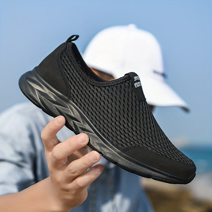 Noah™ | Breathable Mesh Slip-On Sneakers