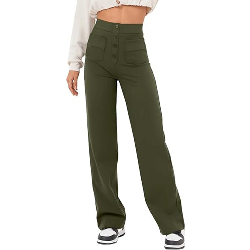 Lea™ | High-Waisted Elastische Casual Pants