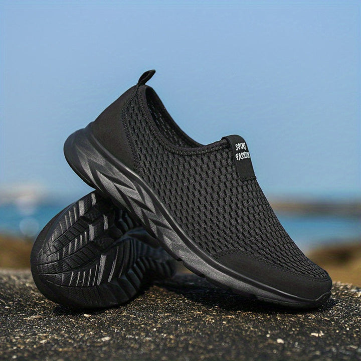 Noah™ | Breathable Mesh Slip-On Sneakers