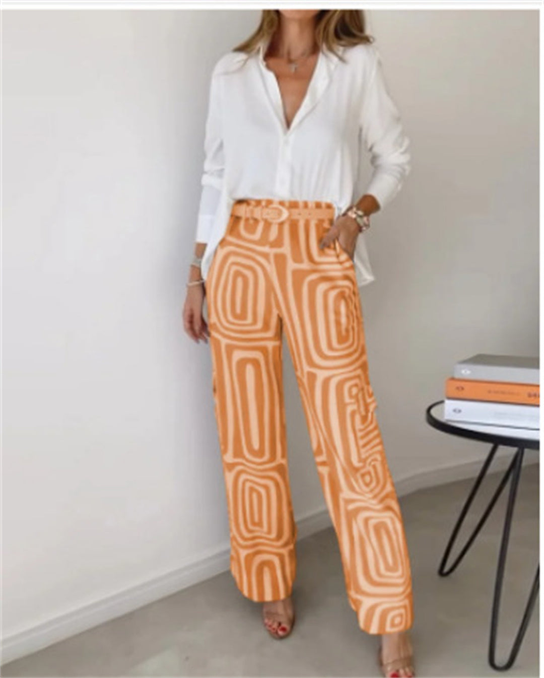 Eliana™ | Chic Geometric Two-Piece Set