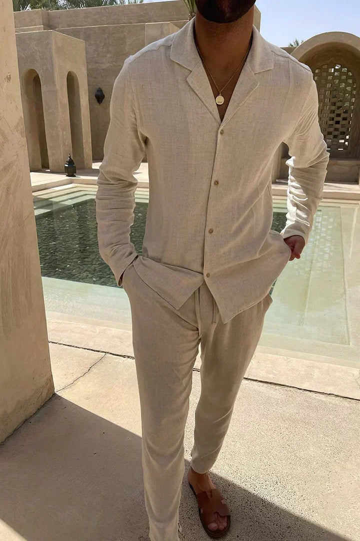 Evaro™ | Men's linen set
