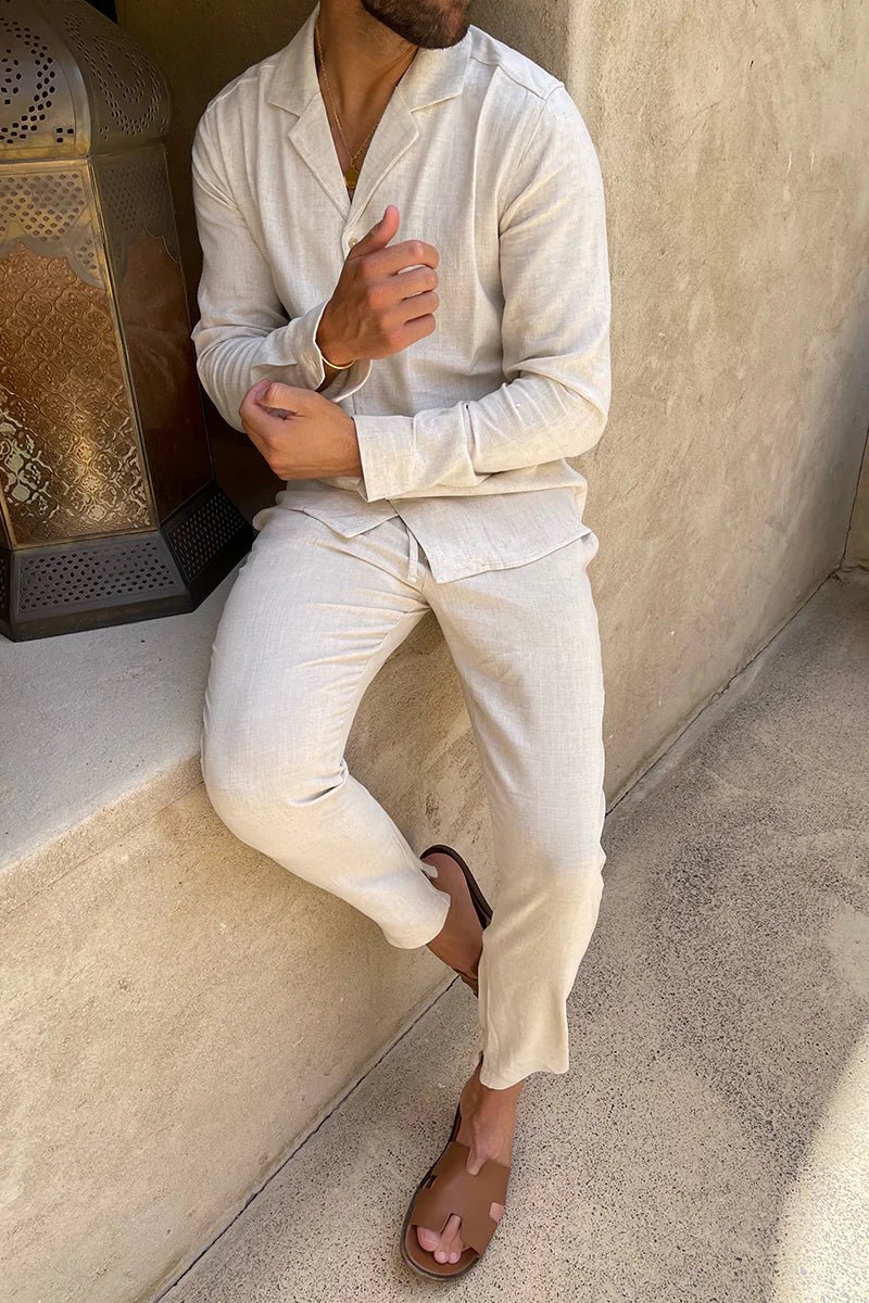 Evaro™ | Men's linen set
