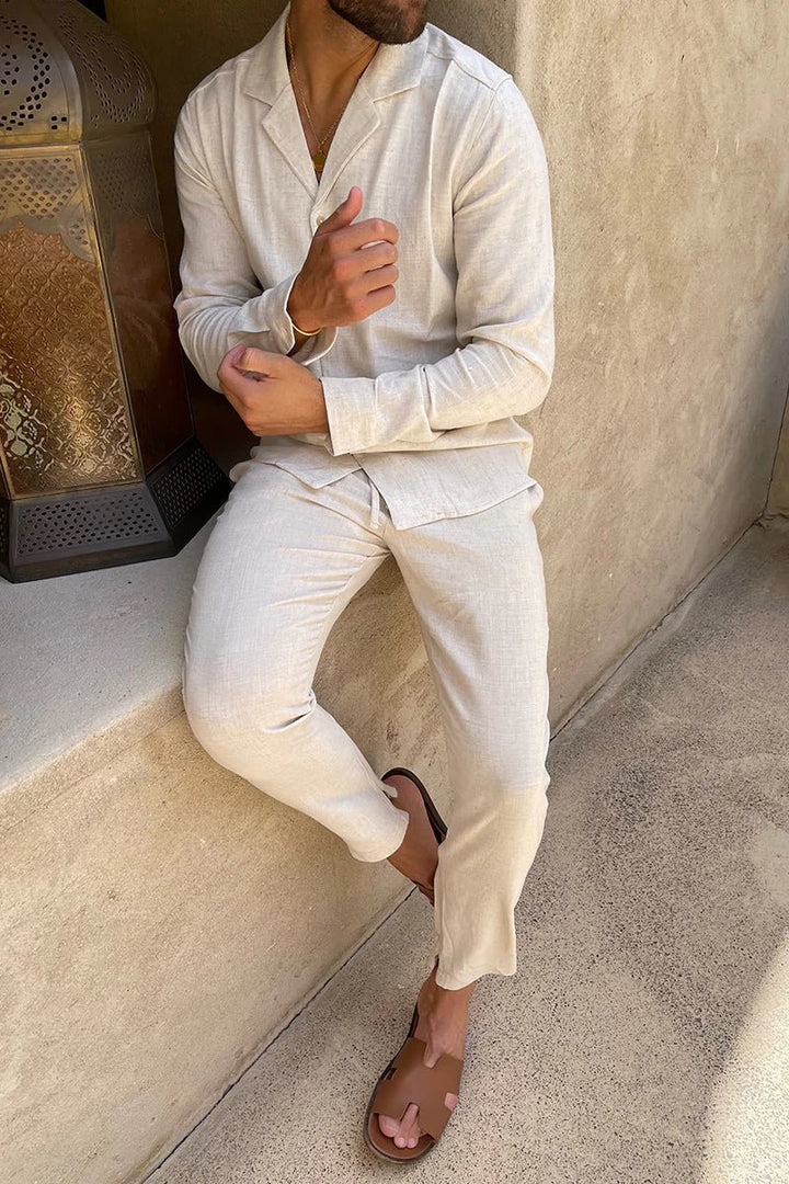 Evaro™ | Men's linen set