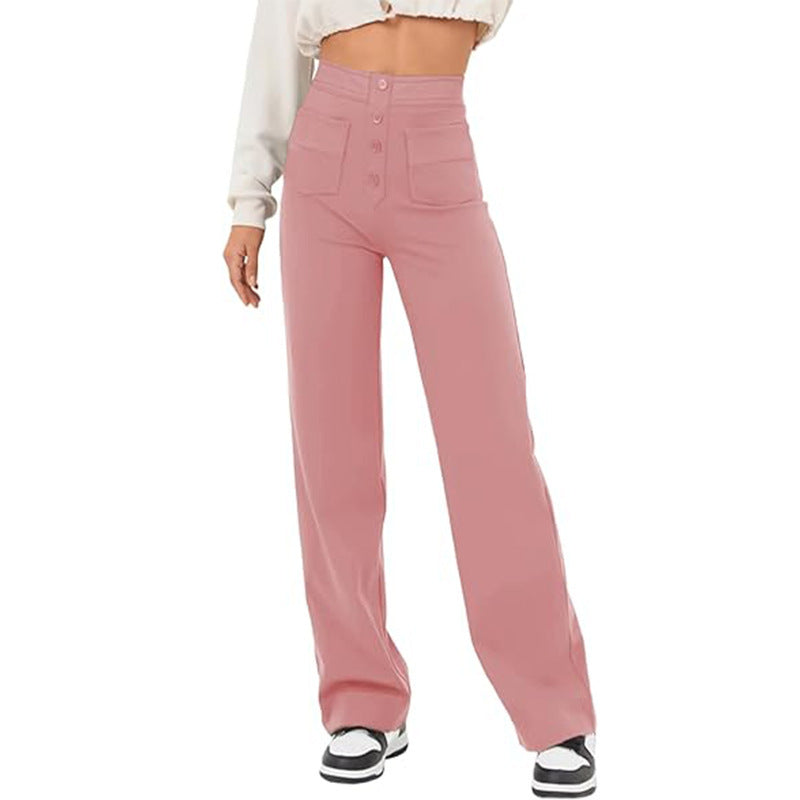 Lea™ | High-Waisted Elastische Casual Pants