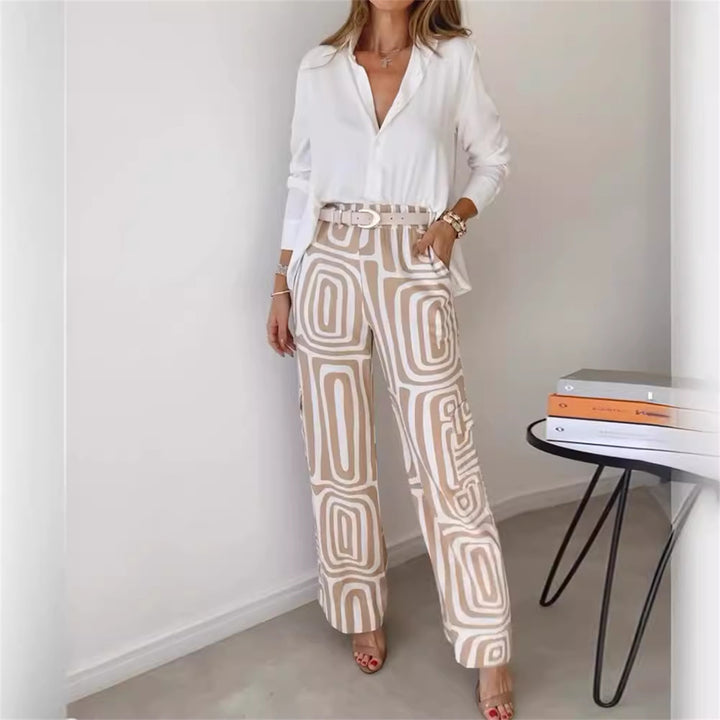 Eliana™ | Chic Geometric Two-Piece Set