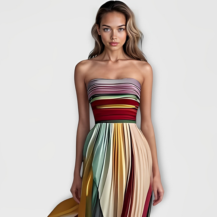 Flora™ | Colorful sleeveless dress