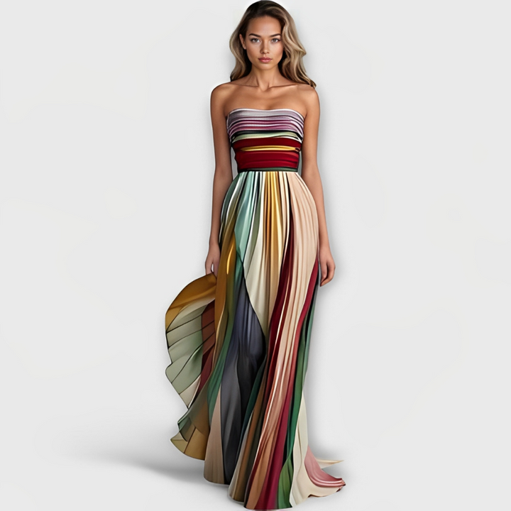 Flora™ | Colorful sleeveless dress