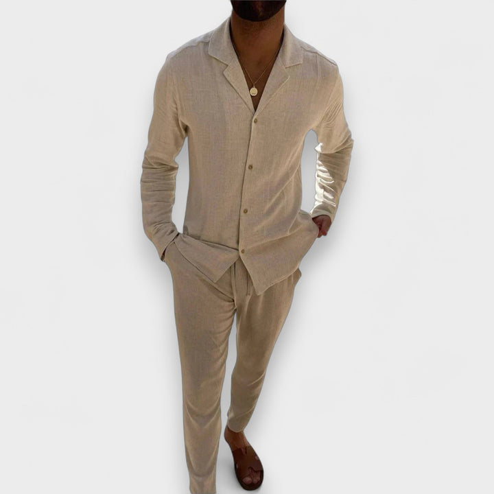 Evaro™ | Men's linen set