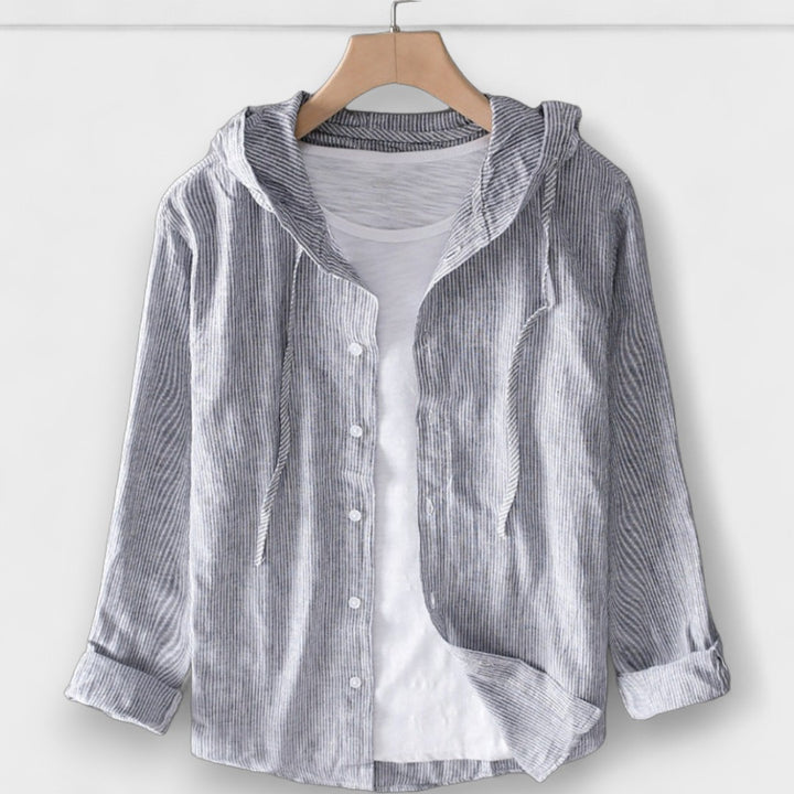 Johanna™| Lightweight hooded blouse