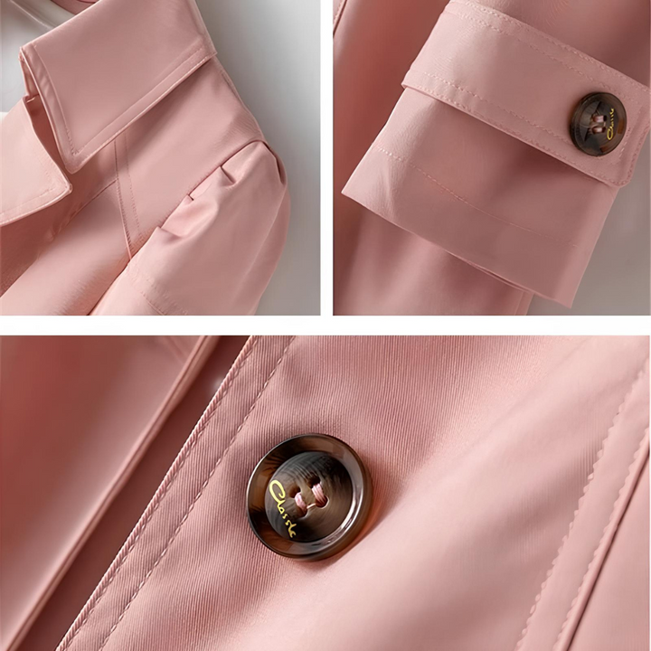 Maya™ | Light Luxury in a Timeless Trench Coat