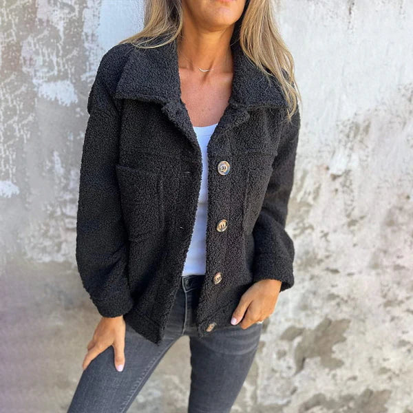 Ilse™ | Short jacket with lapels